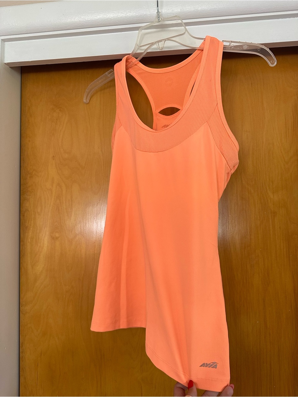 Avia Coral-Peach Racerback Athletic Tank